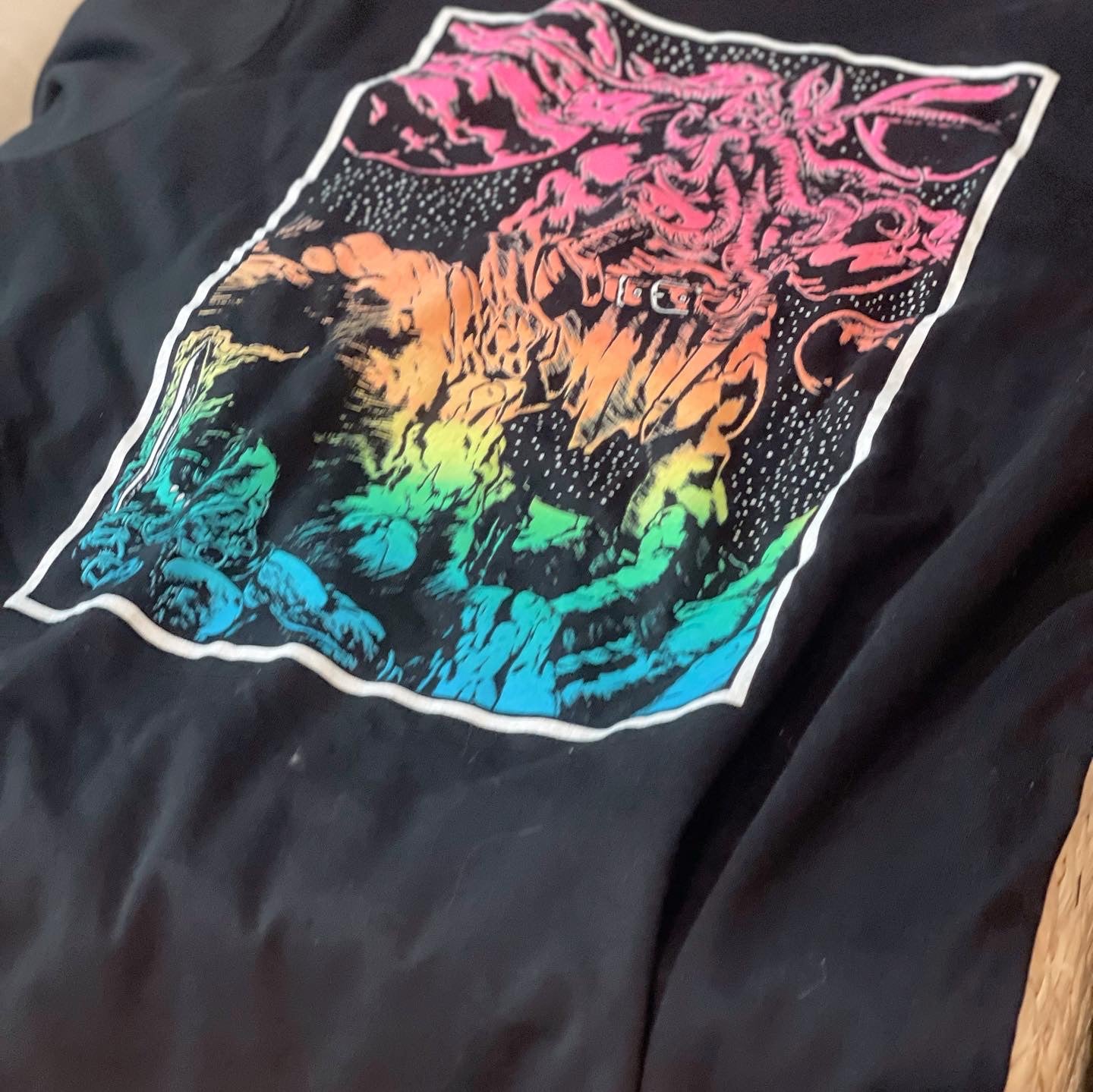 Tri Color Back Print - A Minor Complex Tee // Limited Run (less than 50)