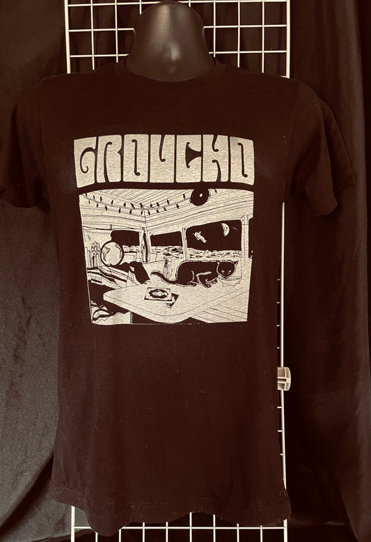 Short Sleeve GROUCHO Black Space Cat